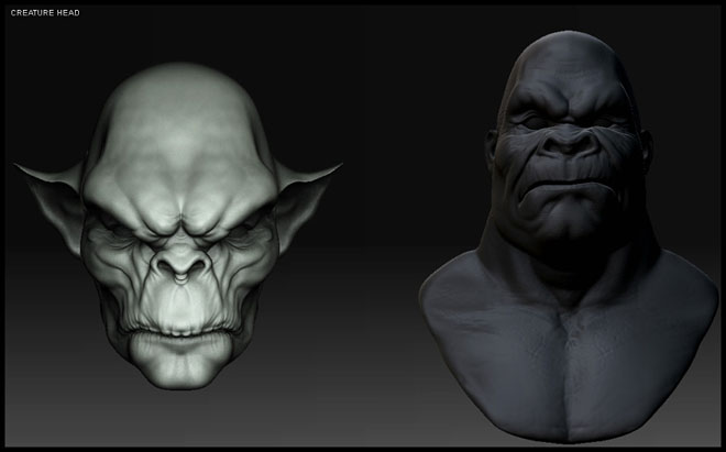 zbrush character gallery